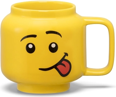 LEGO Keramikbecher 255 ml – fröhliche Minifigur