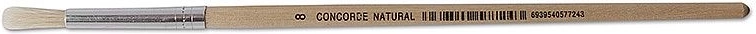Schul-Rundpinsel CONCORDE Natural Nr. 8