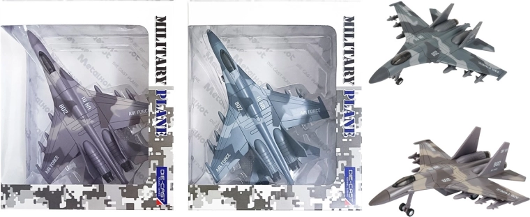 Modell des Kampfjets SU-35 Fighter Jet 1:400 (2 Varianten)