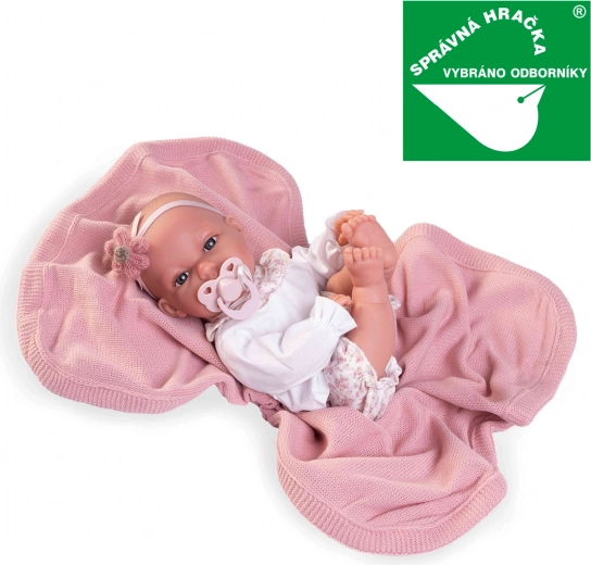 Realistische Puppe Baby Antonio Juan mit Bewegungsfunktion