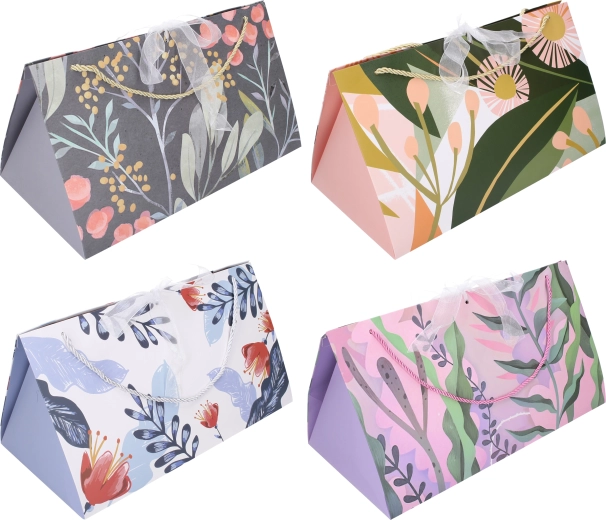 Geschenktasche Box M 15,5 × 27 × 14 cm – universell ganzjährig