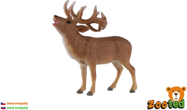 Kunststofffigur Rothirsch 13 cm