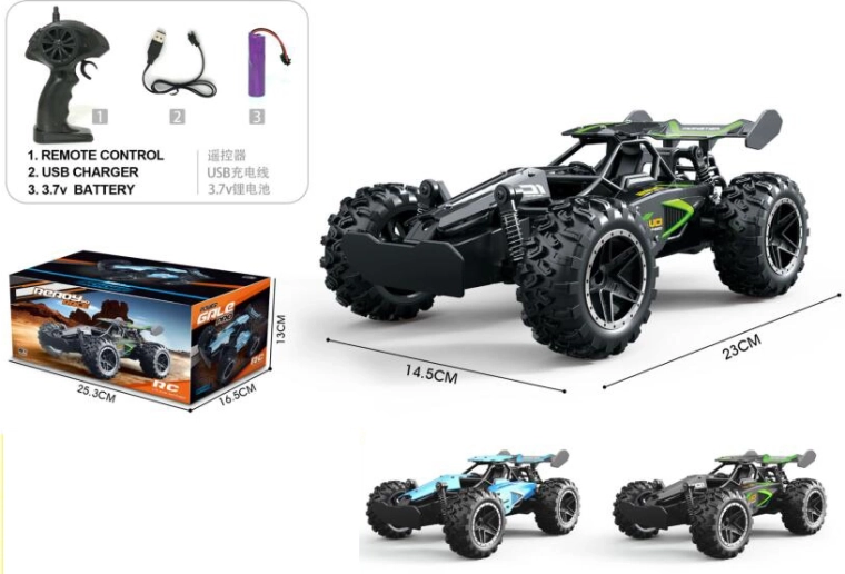 RC-Auto Monster 1:18 mit USB-Ladefunktion und Akku