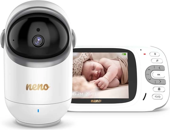 Neno Berkano schwenkbare Video-Babyphone mit 3,2" Display