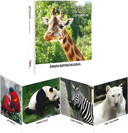 Leporello ZOO – buntes Akkordeon-Leporello für die Kleinsten