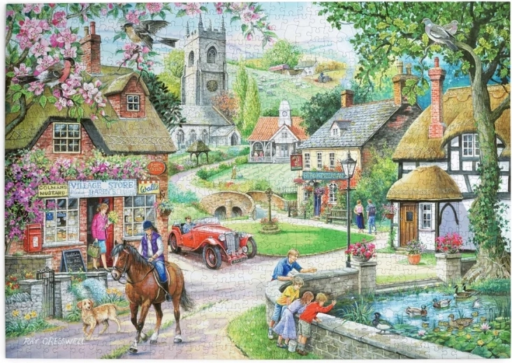 House of Puzzles Enten füttern – Puzzle mit 1000 Teilen