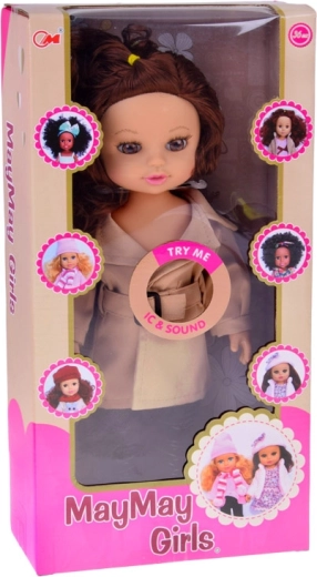 Fröhliche Musik beim Drücken des Bauches