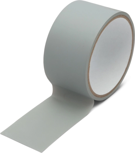 Graues PVC-Klebeband 8 m × 50 mm