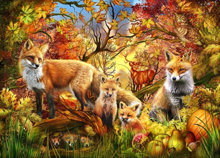 BLUEBIRD Puzzle Geist des Herbstes 300 Teile