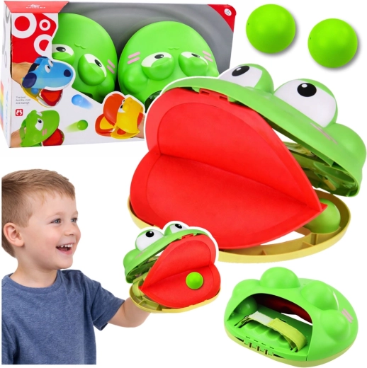 Frosch-Fang- und Abschussspiel für Kinder