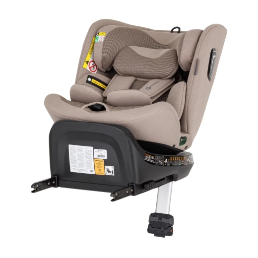 Sichere i-Size-Installation mit ISOFIX und Stützfuß