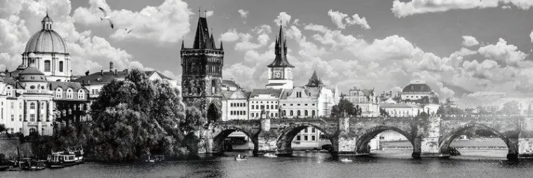 Interdruk Panoramenpuzzle Prag 1000 Teile