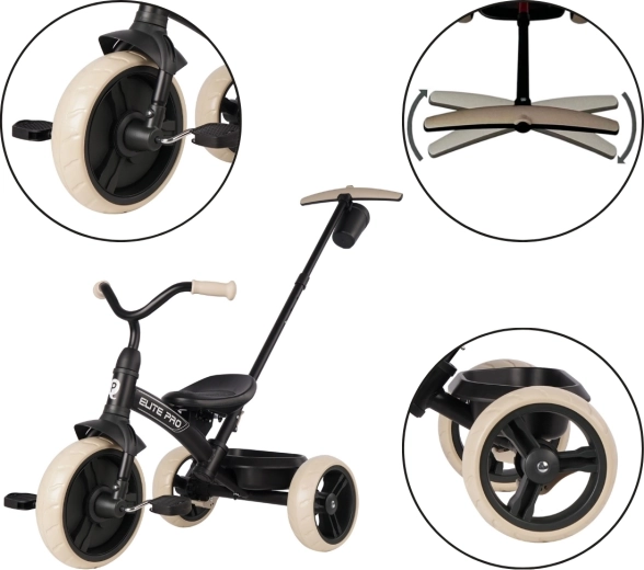 Robuste EVA-Räder für ruhiges Fahren