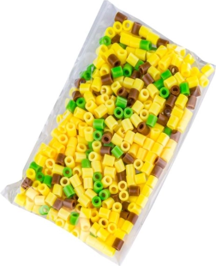 Farbige Perlen für präzises Legen