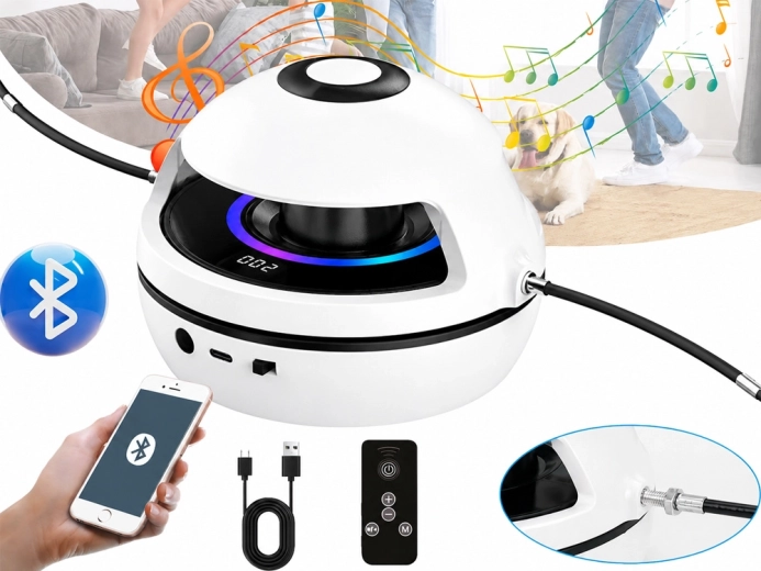Bluetooth-Musik, Lichteffekte und Akku