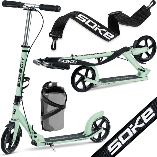 Soke City Scooter grün