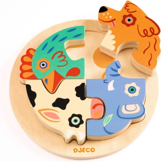 Bunte Tierillustrationen