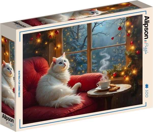 Alipson Puzzle Warten auf Weihnachten 500 Teile