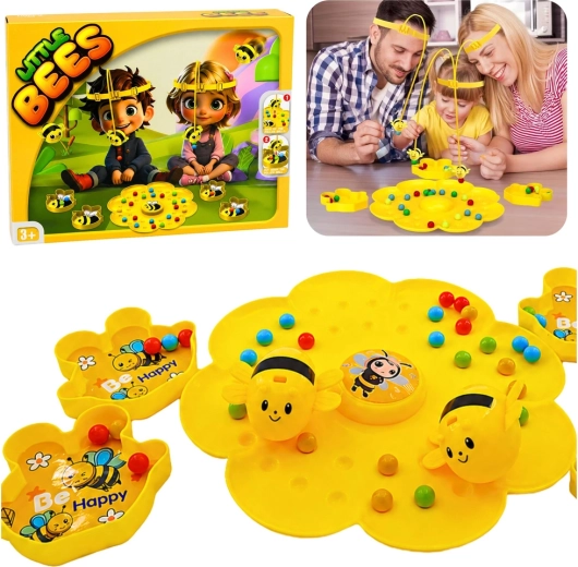 Magnetisches Reaktionsspiel „Bienen“ mit Kugeln für 2 Spieler