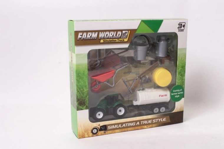 Set mit Traktor Farm World