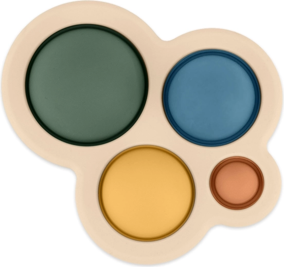 Petite&Mars Silikonspielzeug Chill out misty green