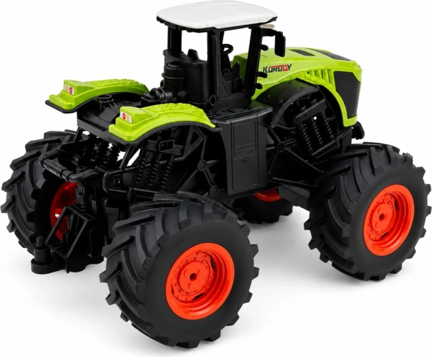 Starke Offroad-Räder und hohes Fahrwerk