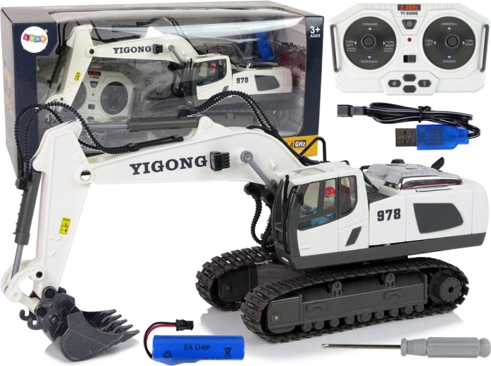 RC Kettenbagger 2,4 GHz mit Fernsteuerung
