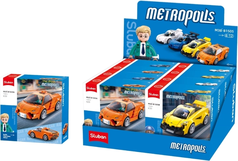 Teil der Sluban-Metropolis-Welt