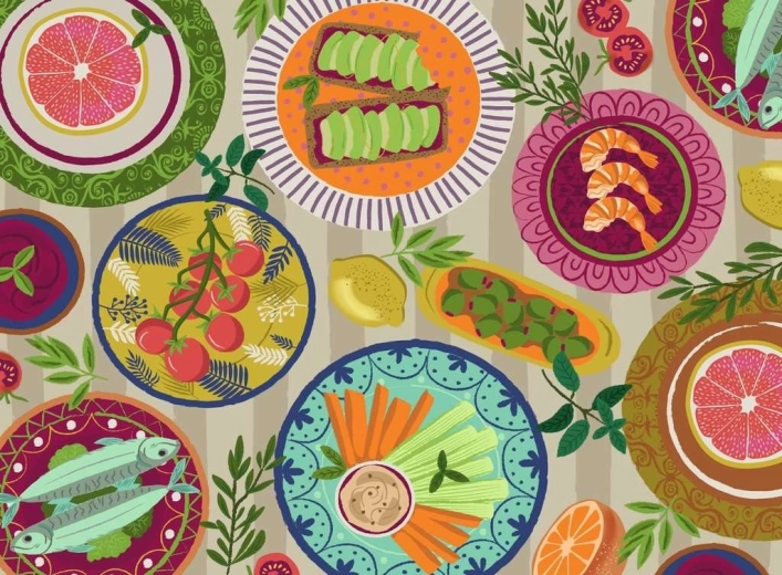 Puzzle Mittelmeerküche 500 Teile RAVENSBURGER