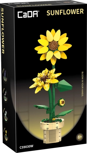 CADA Bausatz Sonnenblume 27,4 cm