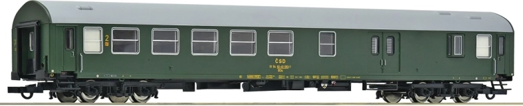 Personenwagen mit Gepäckabteil Typ Y 2. Klasse ČSD H0