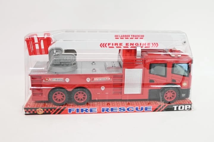Feuerwehrauto mit Rückzugmotor (Pull-Back)