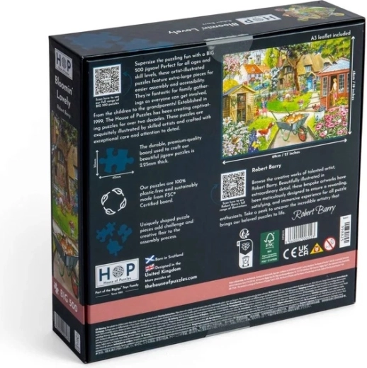 Hochwertige Verarbeitung von House of Puzzles