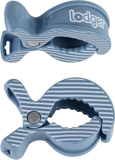 Lodger Clips für das Wickeltuch Swaddle Clip Ocean-stripe (2 Stk.)