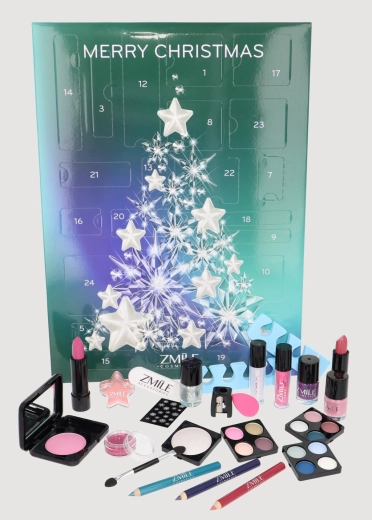 Adventskalender für Kosmetik Crystal Teal Time
