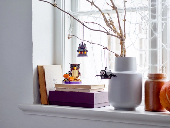 Kompakte Deko für Regal und Fensterbank