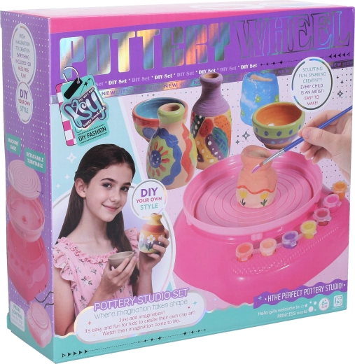 Kinder-Töpferscheibe mit Zubehörset