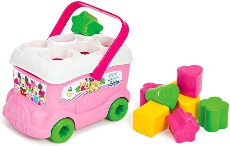Bus mit Minnie-Motiv
