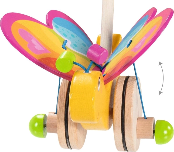 Goki Holz-Schiebetier Schmetterling Labelle