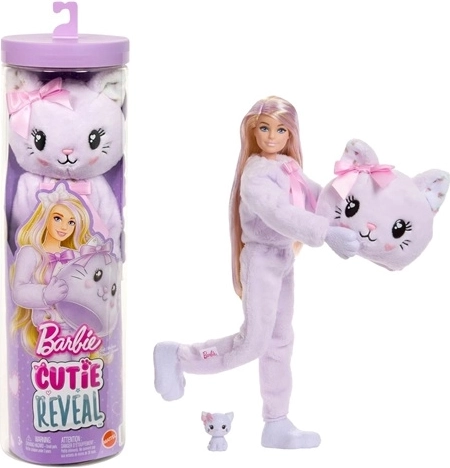 Barbie Cutie Reveal Süße Schleifen – lila Kätzchen