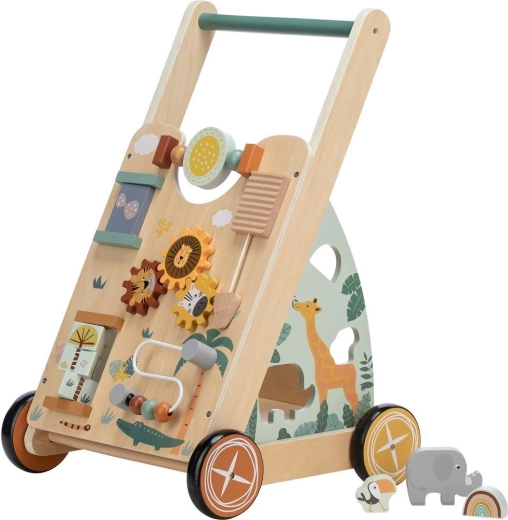 Lauflernwagen und Aktivitätsspielzeug in einem