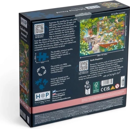 Hochwertige Verarbeitung von House of Puzzles