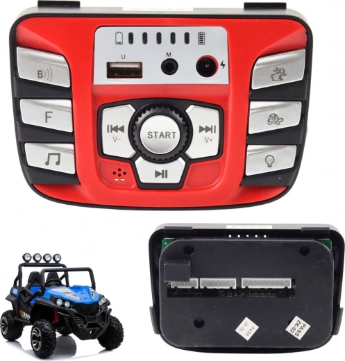 Musikpanel für batteriebetriebenes Fahrzeug