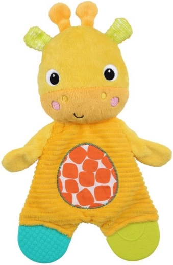 Bright Starts Plüsch-Beißspielzeug Snuggle & Teethe Elefant für Babys