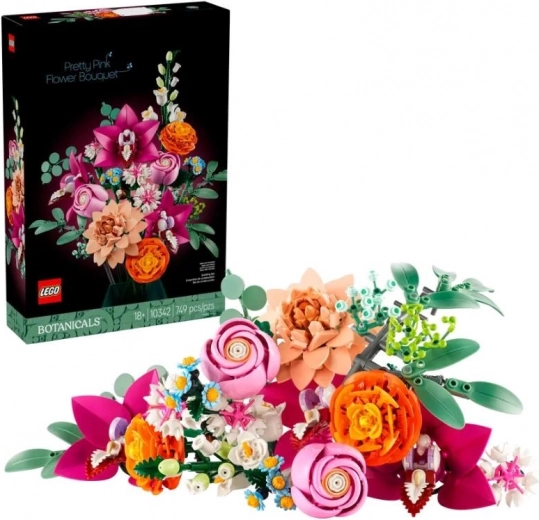 LEGO Botanicals Rosenstrauß in Rosa
