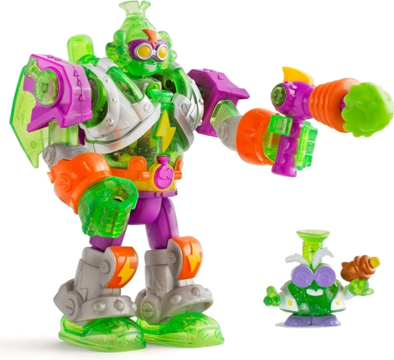 Beweglicher Super-Roboter für Actionposen