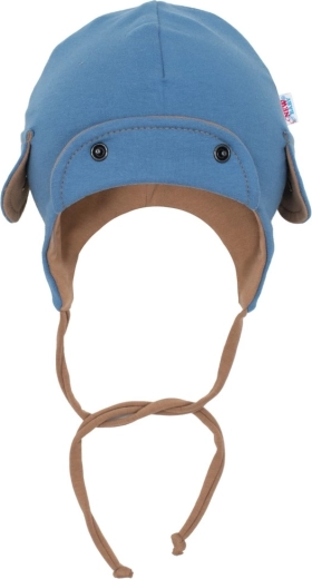 Frühlings-baby-mützchen New Baby Special One blau