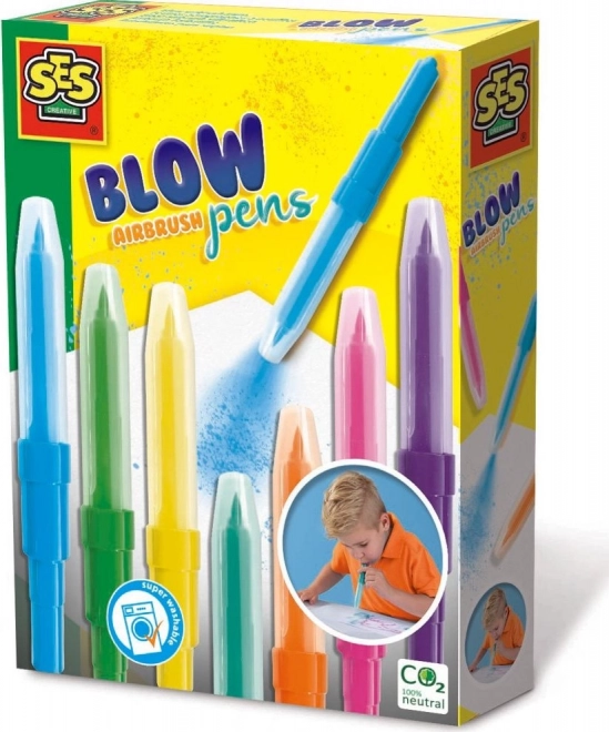 Blasstifte SES – Set mit 7 Farben