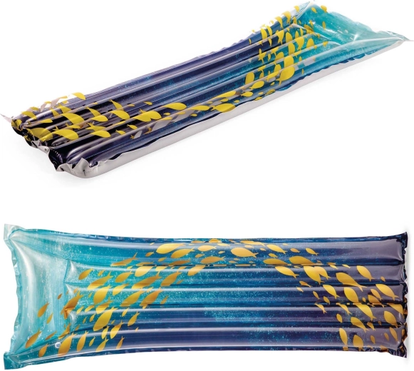 Aufblasbare Wasserluftmatratze mit Fischen INTEX 183 × 69 cm