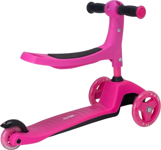 2-in-1: Rutscher und Dreiradroller